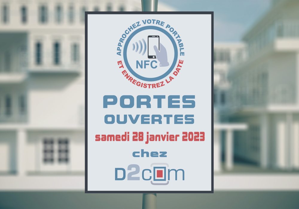 Affiche NFC de D2com